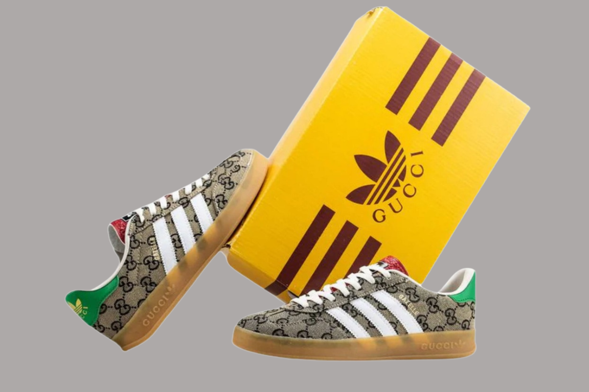 Gazelle Retro G-Monogram Beige Limited Edition