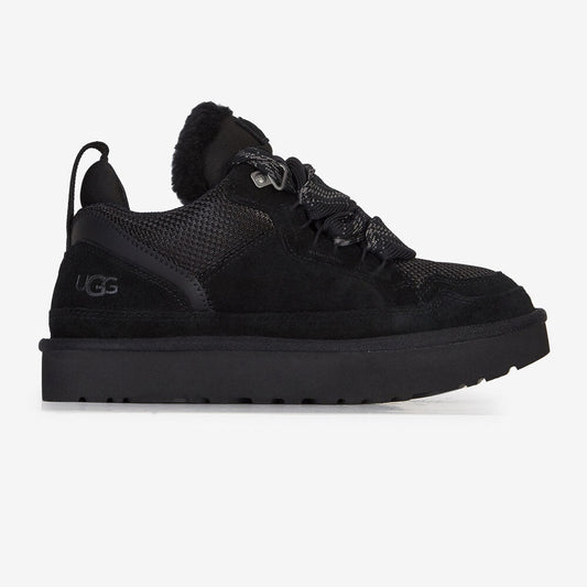 Suede Shearling Low Baskets - Black Edition