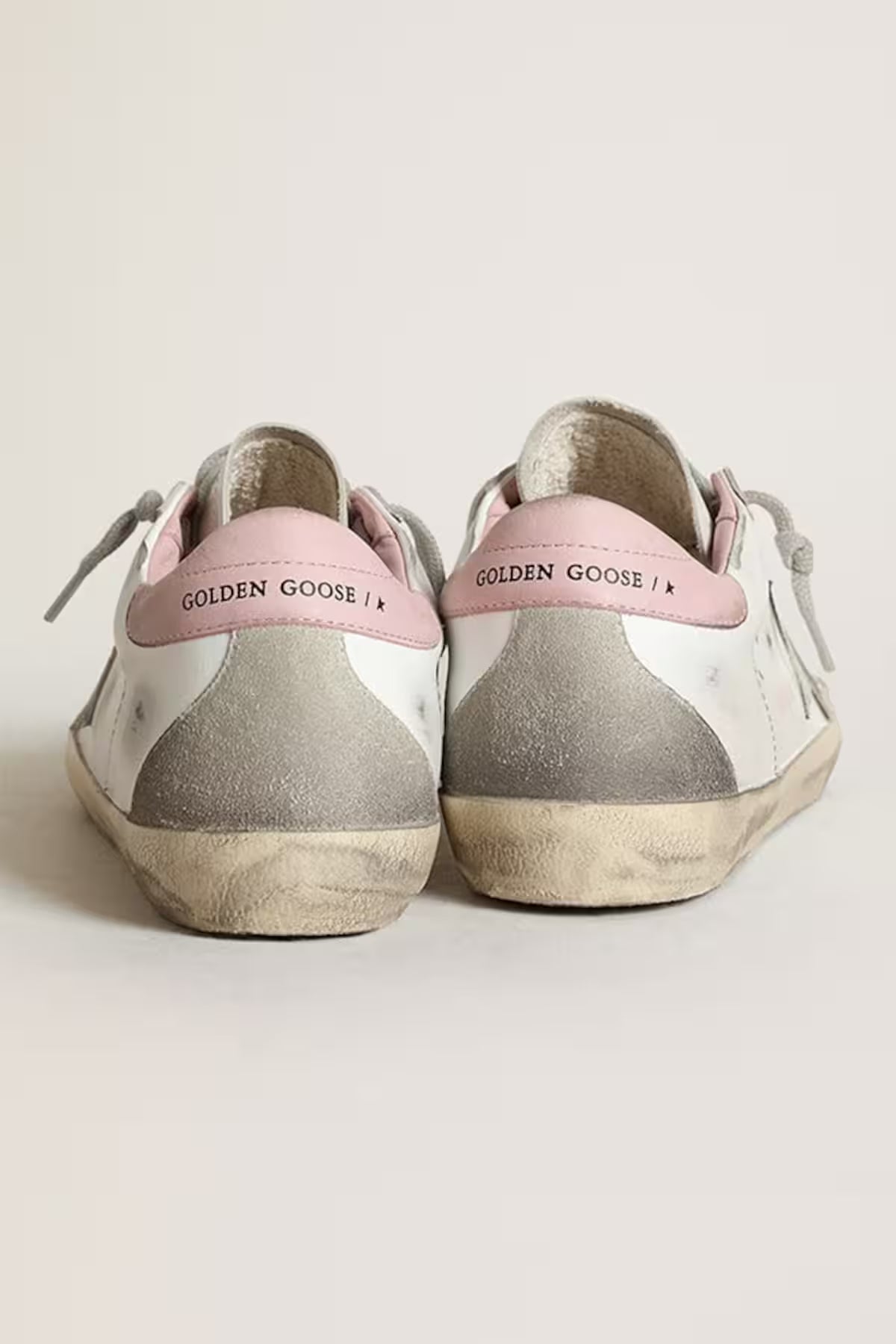 Low Baskets – Grey Suede & Pink Leather Edition